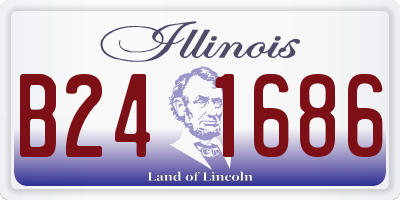 IL license plate B241686
