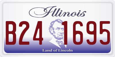 IL license plate B241695