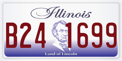 IL license plate B241699