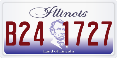 IL license plate B241727