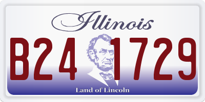 IL license plate B241729