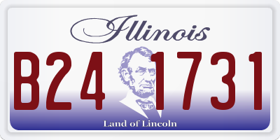 IL license plate B241731