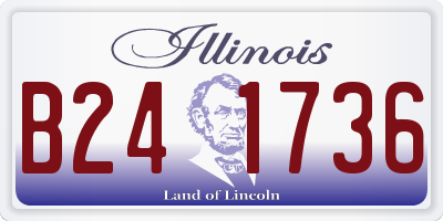 IL license plate B241736