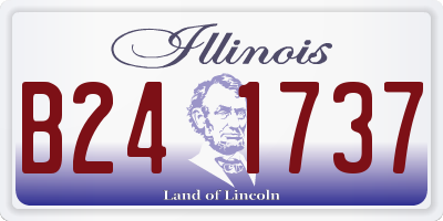 IL license plate B241737