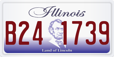 IL license plate B241739