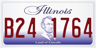 IL license plate B241764