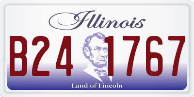 IL license plate B241767