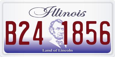 IL license plate B241856