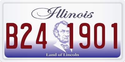 IL license plate B241901