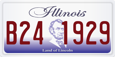 IL license plate B241929