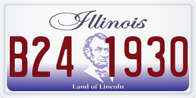 IL license plate B241930
