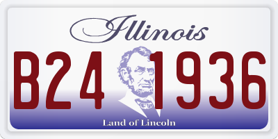 IL license plate B241936