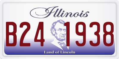 IL license plate B241938