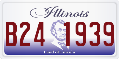 IL license plate B241939