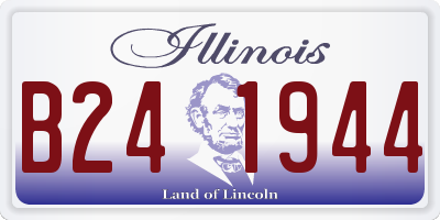 IL license plate B241944