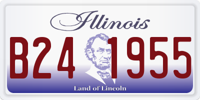 IL license plate B241955