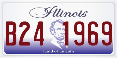 IL license plate B241969