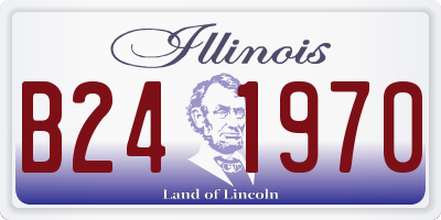 IL license plate B241970