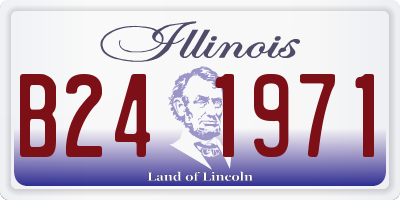 IL license plate B241971