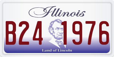 IL license plate B241976