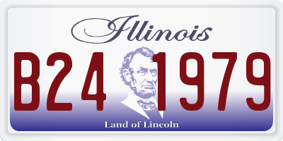 IL license plate B241979
