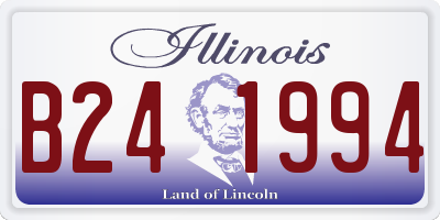 IL license plate B241994