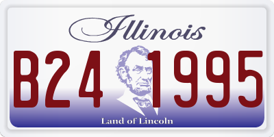 IL license plate B241995