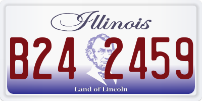 IL license plate B242459