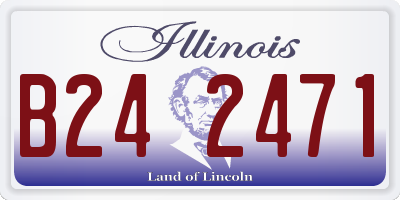 IL license plate B242471