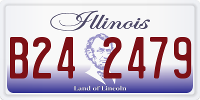 IL license plate B242479