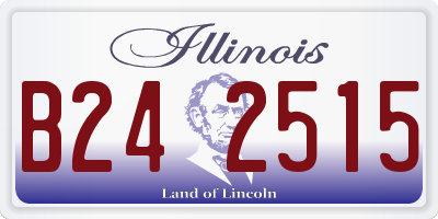 IL license plate B242515