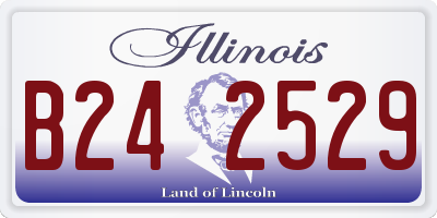 IL license plate B242529