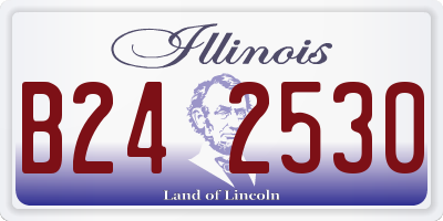 IL license plate B242530