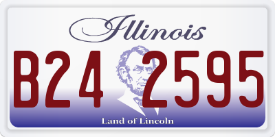 IL license plate B242595