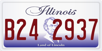 IL license plate B242937