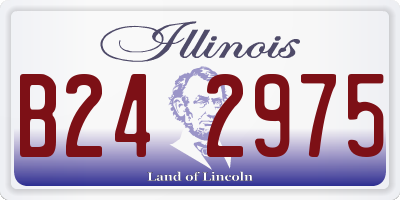 IL license plate B242975