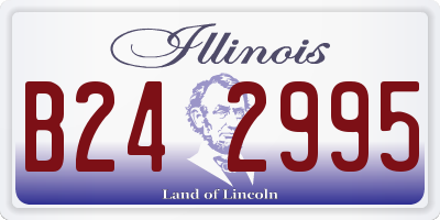 IL license plate B242995