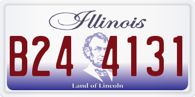 IL license plate B244131