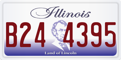 IL license plate B244395