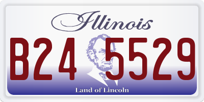 IL license plate B245529