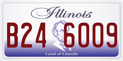 IL license plate B246009