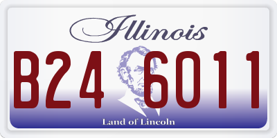 IL license plate B246011