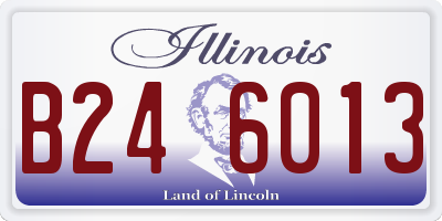 IL license plate B246013