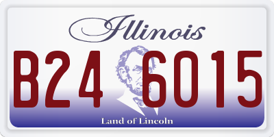IL license plate B246015