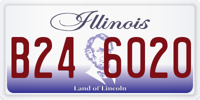 IL license plate B246020