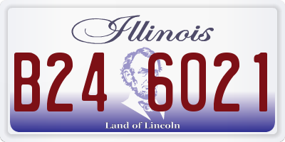 IL license plate B246021