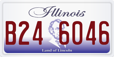 IL license plate B246046