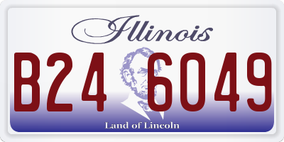 IL license plate B246049