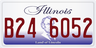 IL license plate B246052