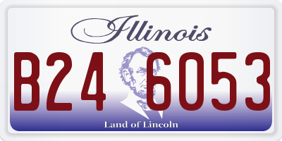 IL license plate B246053